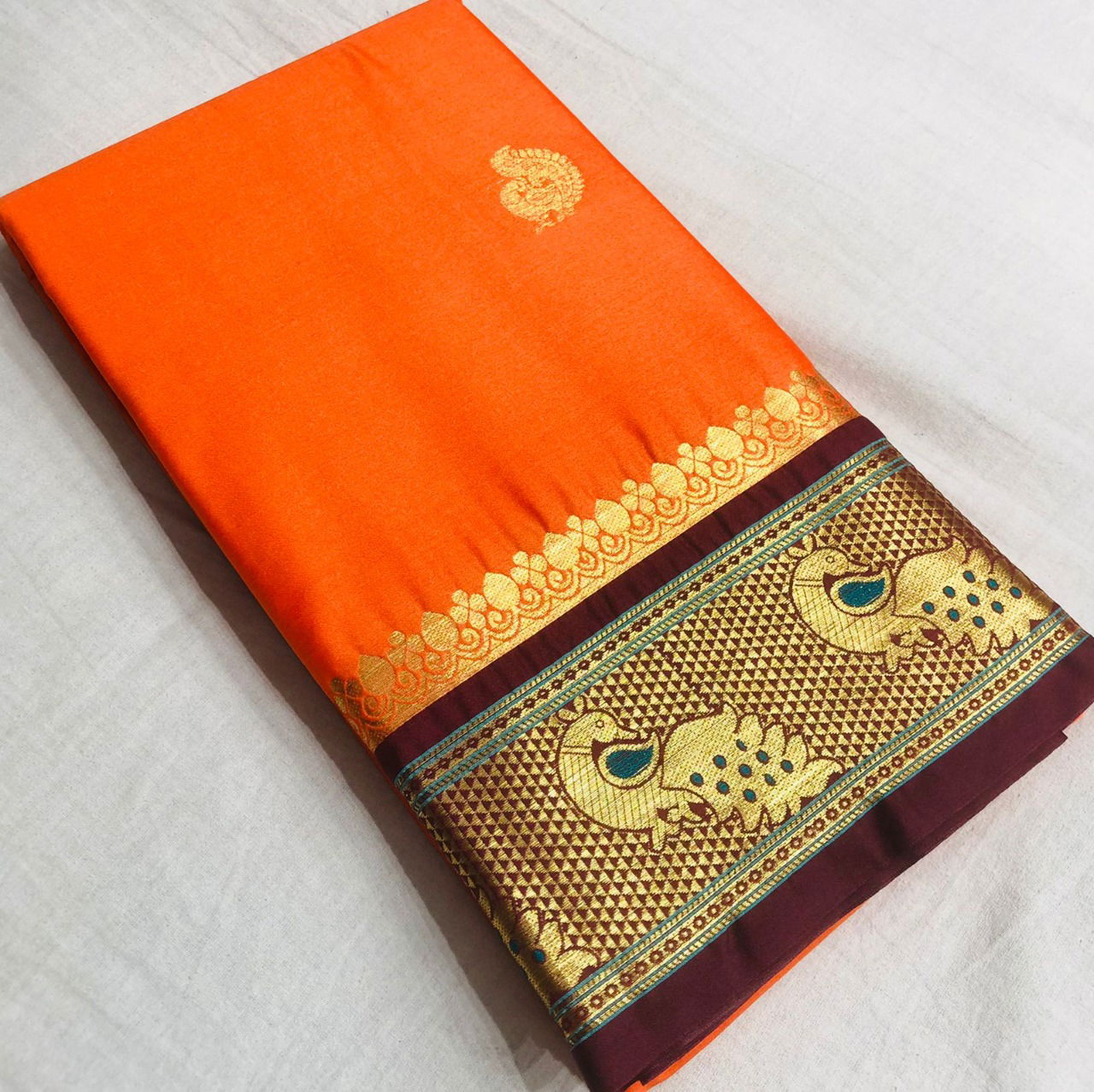  Maharani paithani Designer Cotton Silk Non Catalog Sarees